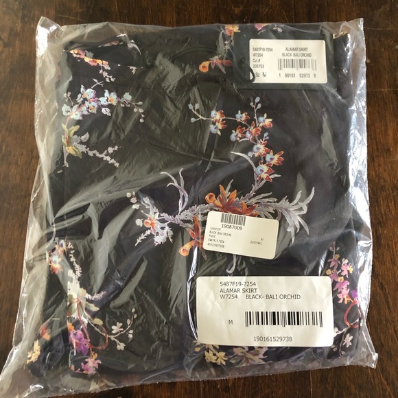 Paige Alamar Floral Wrap Skirt - Picture 5 of 5